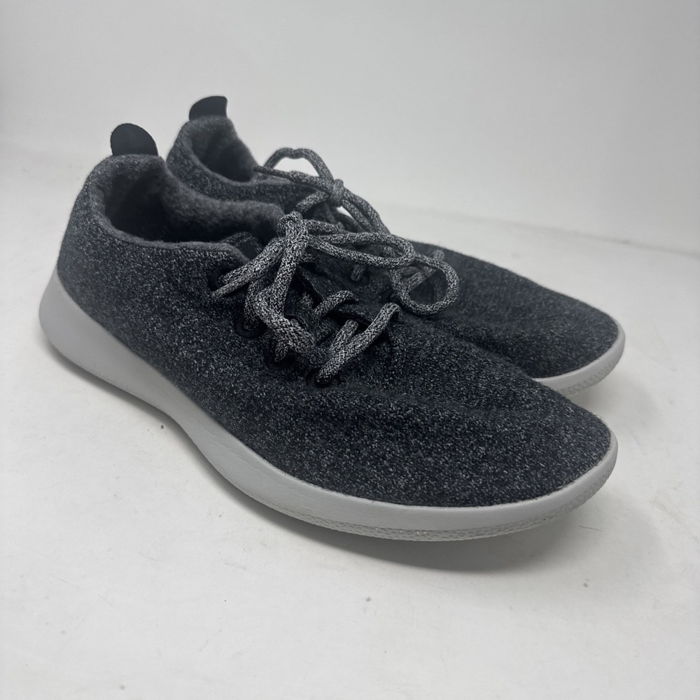 Allbirds Wool Runners Mens 11 Dark Gray Merino Wool Sneakers Shoes